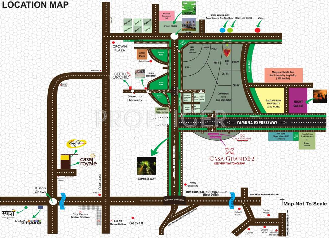 casa grande 2 Images for Location Plan of Earthcon Casa Grande 2