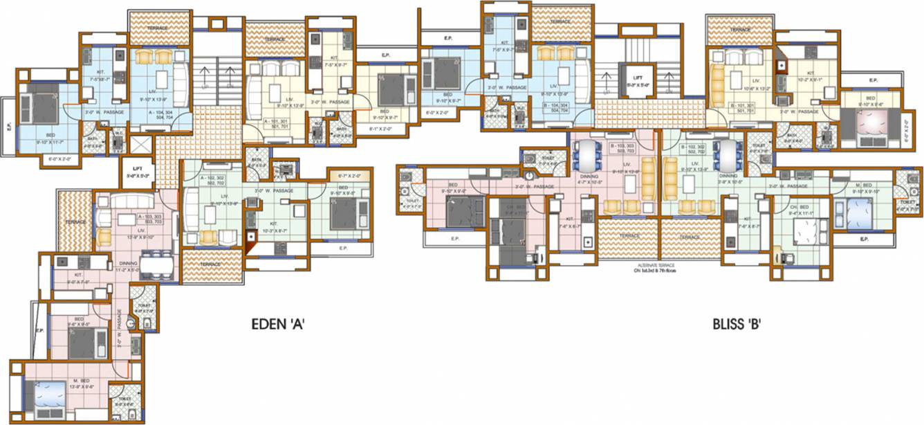 Images for Cluster Plan of Charms Paradise