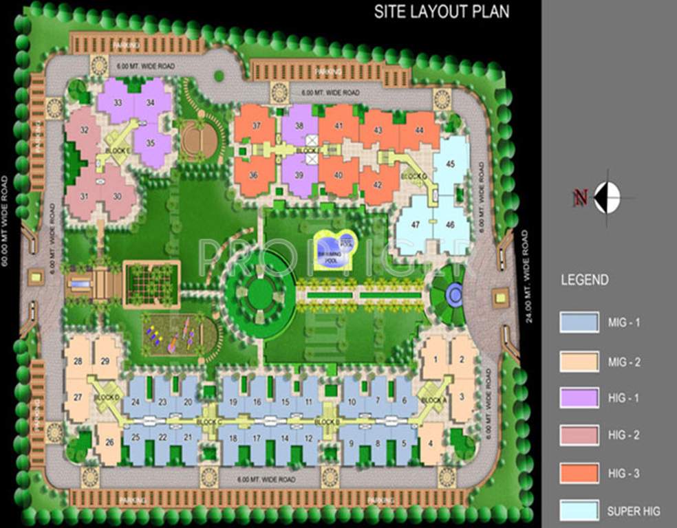  north avenue 1 Images for Layout Plan of Galaxy North Avenue 1