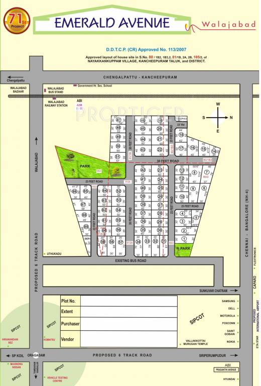 Images for Layout Plan of ABI Emerald Avenue
