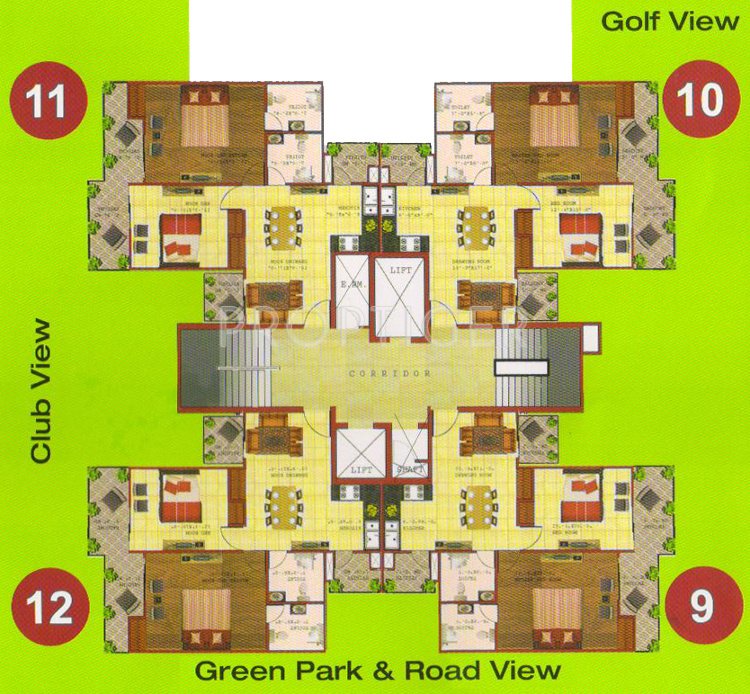 Images for Cluster Plan of SKB Gold Coast