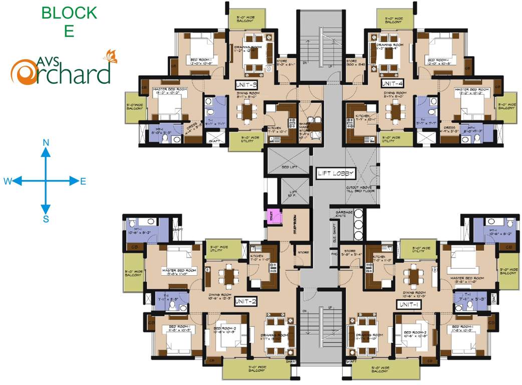  avs orchard Images for Cluster Plan of AVP AVS Orchard