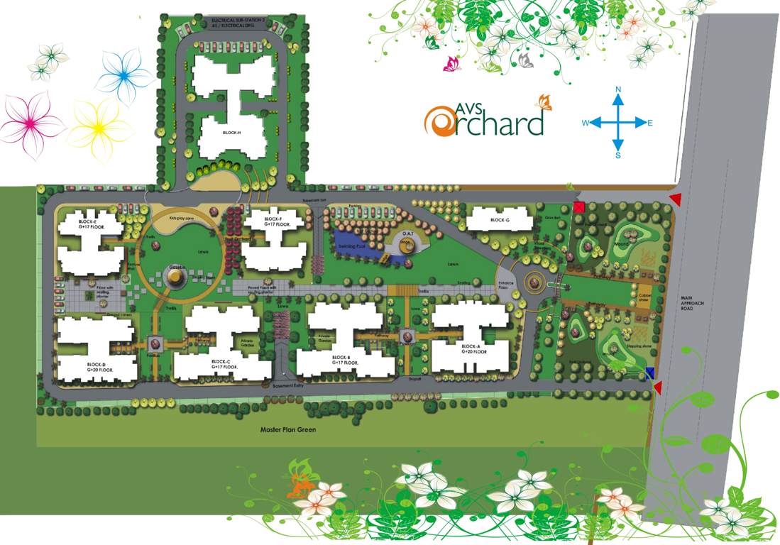  avs orchard Images for Layout Plan of AVP AVS Orchard