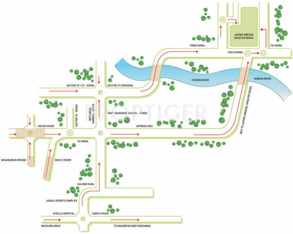 Images for Location Plan of Jaypee Knights Court