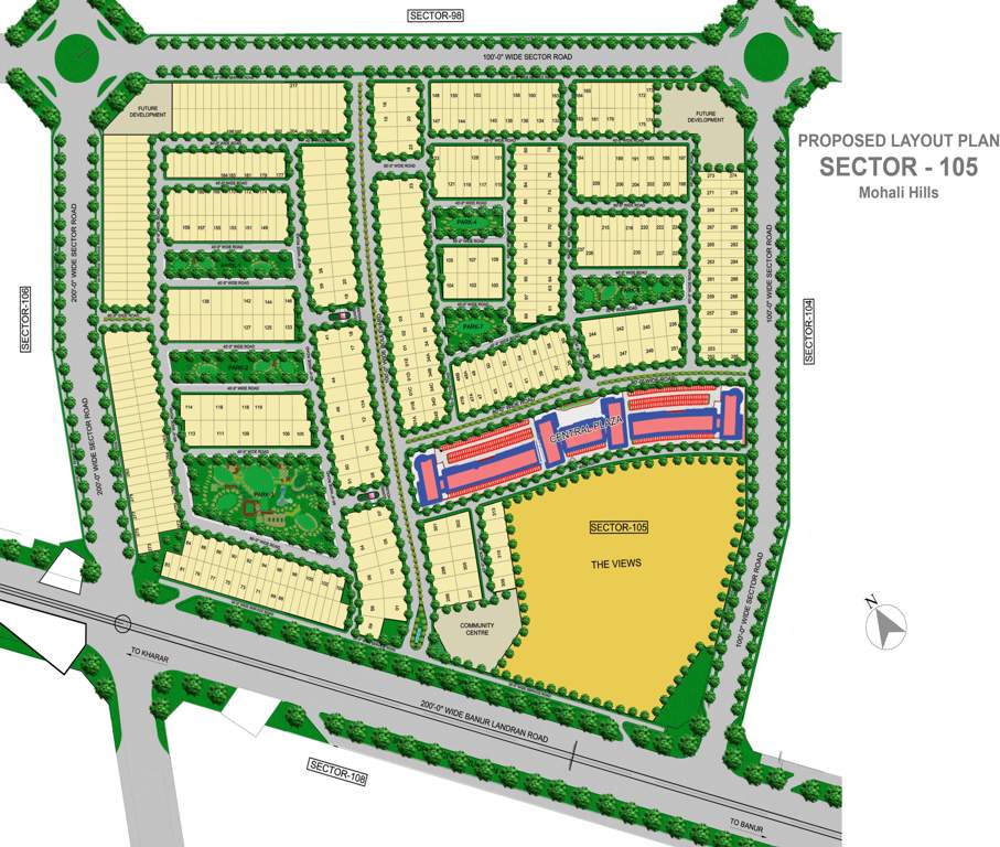  the views Images for Master Plan of Emaar The Views