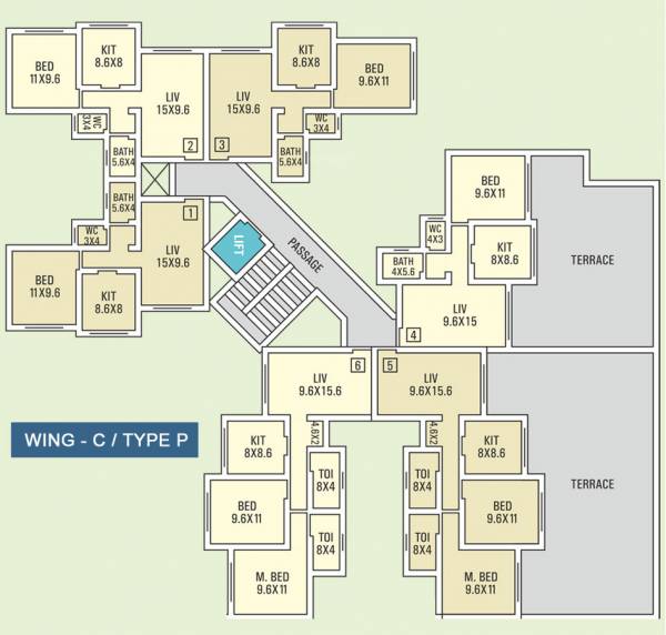 Images for Cluster Plan of Agarwal Glory