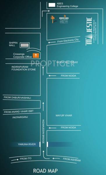 Images for Location Plan of Mahagun Group Majestic