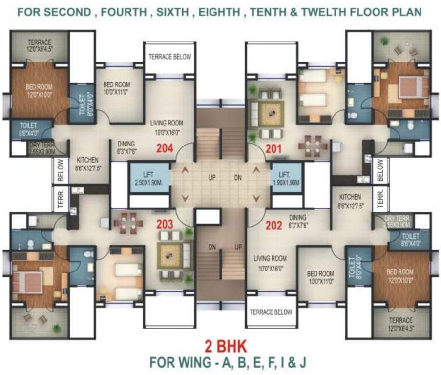 Images for Cluster Plan of Rohan Silver Gardenia