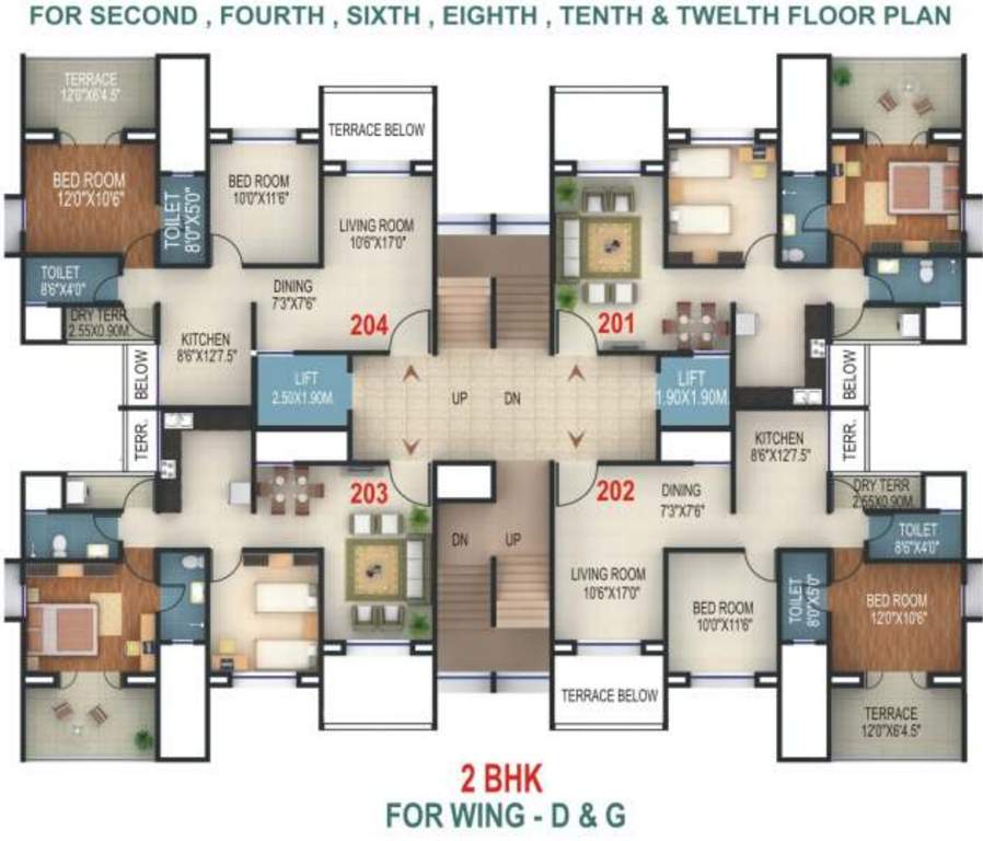 Images for Cluster Plan of Rohan Silver Gardenia