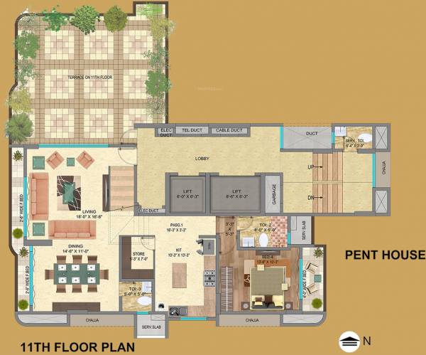 Images for Cluster Plan of Mayfair Serene