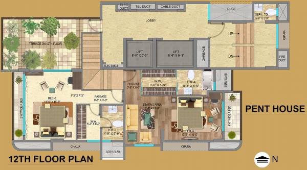 Images for Cluster Plan of Mayfair Serene
