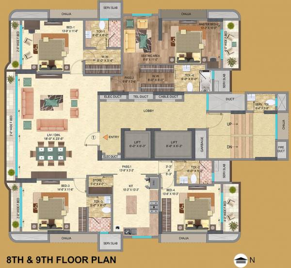 Images for Cluster Plan of Mayfair Serene