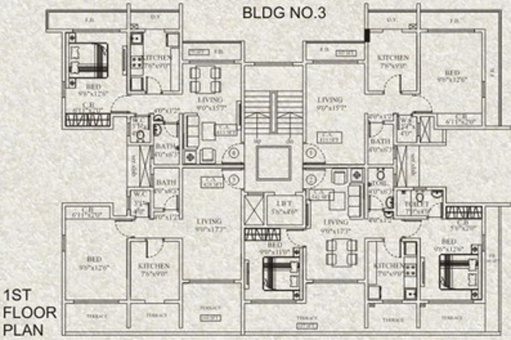 Images for Cluster Plan of Agarwal Hamlet Tower