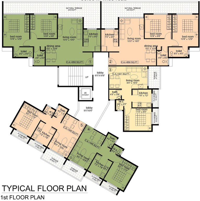 Images for Cluster Plan of Yash Developers Sai Plaza