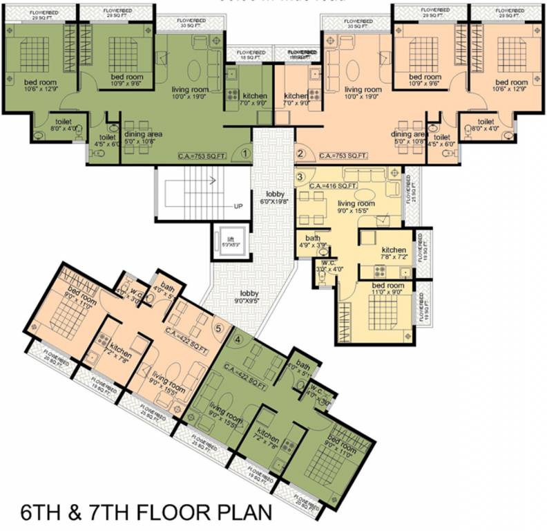 Images for Cluster Plan of Yash Developers Sai Plaza