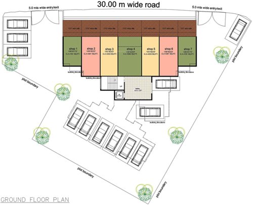 Images for Cluster Plan of Yash Developers Sai Plaza