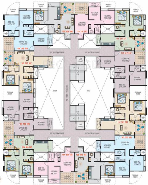 Images for Cluster Plan of Shree Dream Sky Images for Cluster Plan of Shree Dream Sky