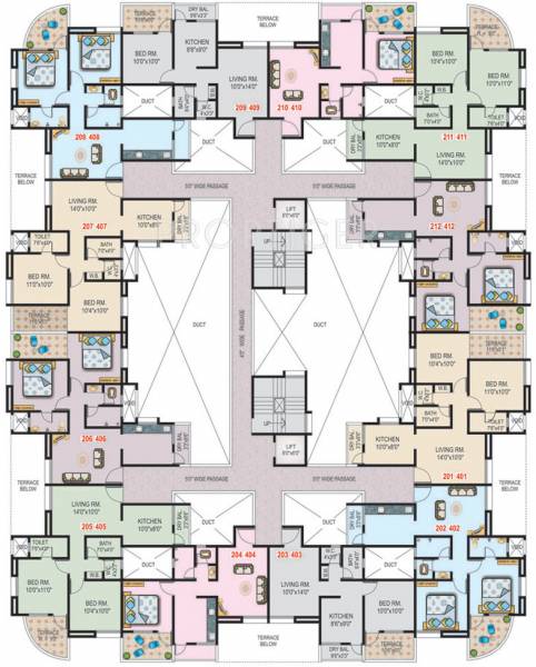 Images for Cluster Plan of Shree Dream Sky Images for Cluster Plan of Shree Dream Sky