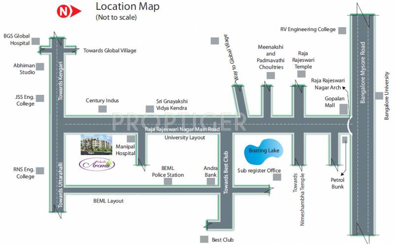 Images for Location Plan of Prakruthi Aroma