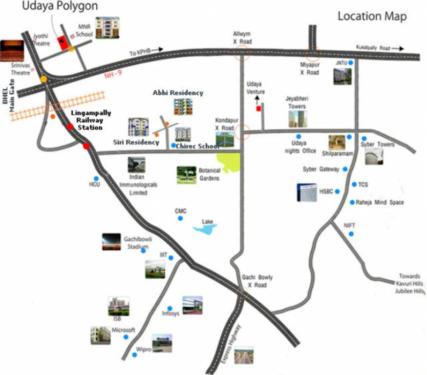  polygon Location Plan