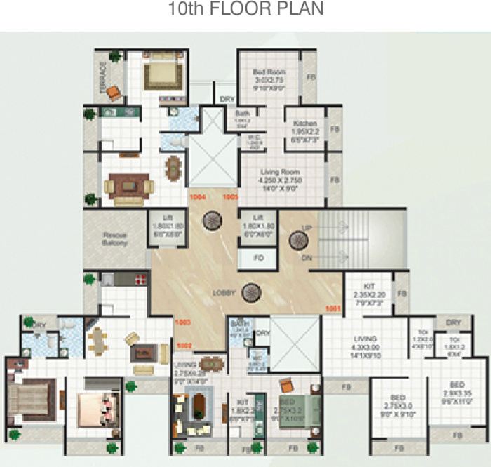 Images for Cluster Plan of Devkrupa Dev Aashirwad