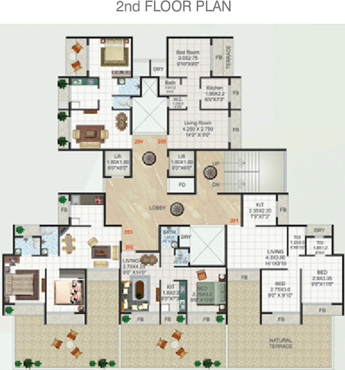 Images for Cluster Plan of Devkrupa Dev Aashirwad