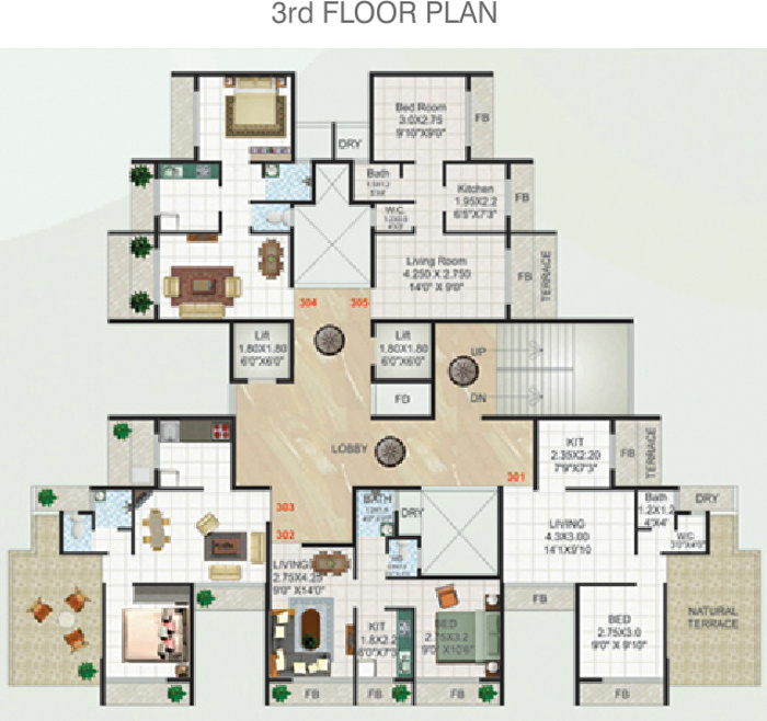 Images for Cluster Plan of Devkrupa Dev Aashirwad