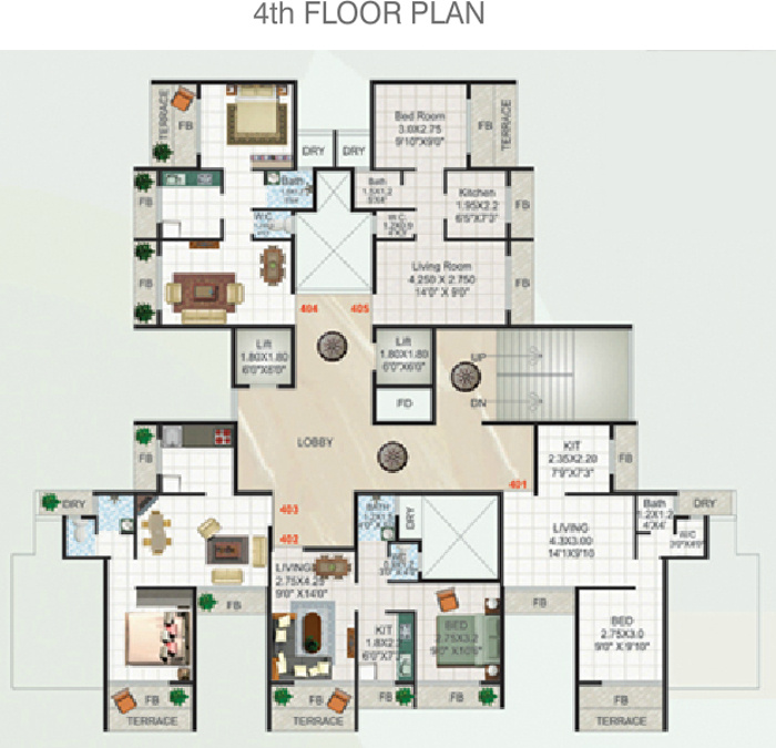 Images for Cluster Plan of Devkrupa Dev Aashirwad