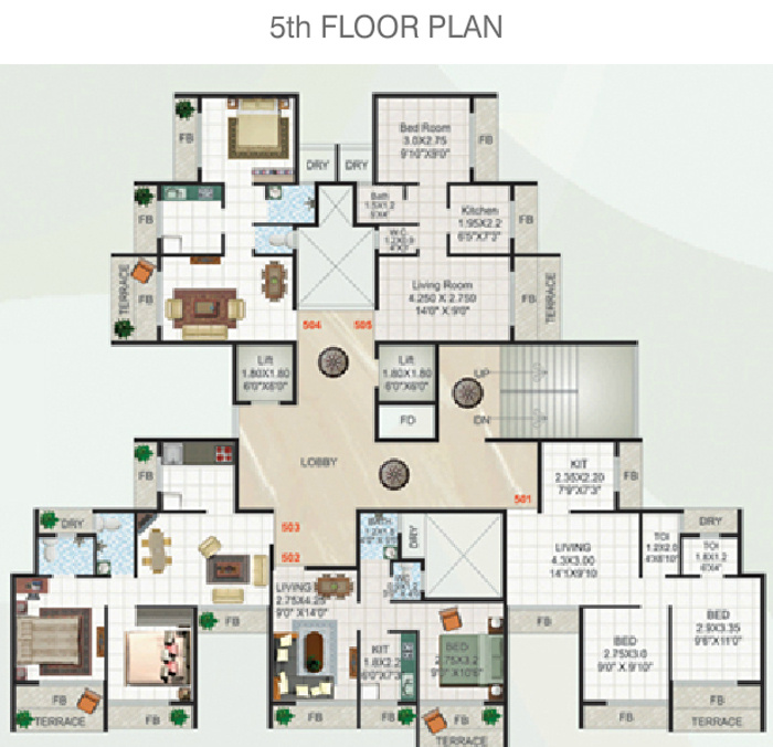 Images for Cluster Plan of Devkrupa Dev Aashirwad