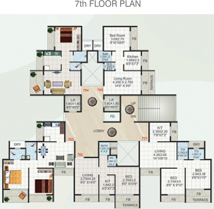 Images for Cluster Plan of Devkrupa Dev Aashirwad