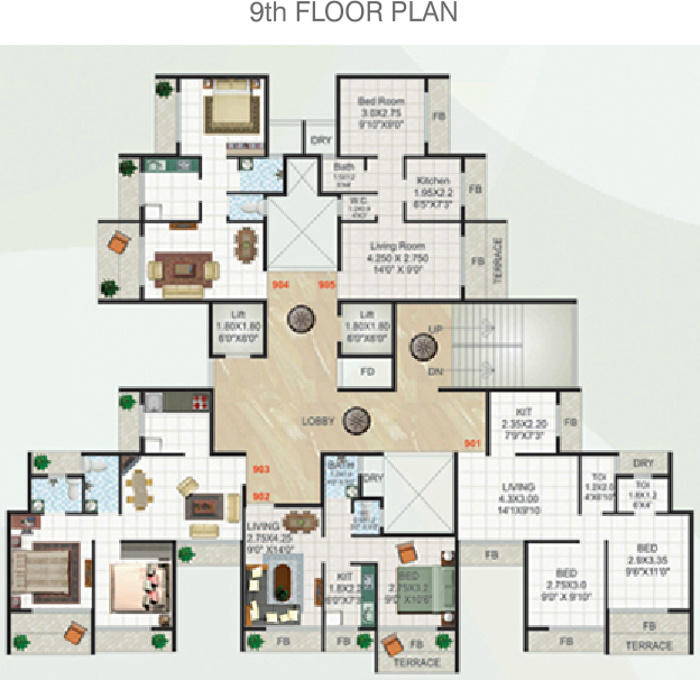 Images for Cluster Plan of Devkrupa Dev Aashirwad