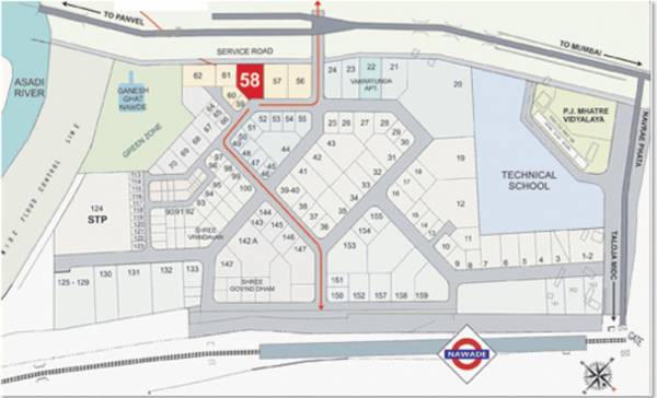 Images for Location Plan of Devkrupa Dev Aashirwad