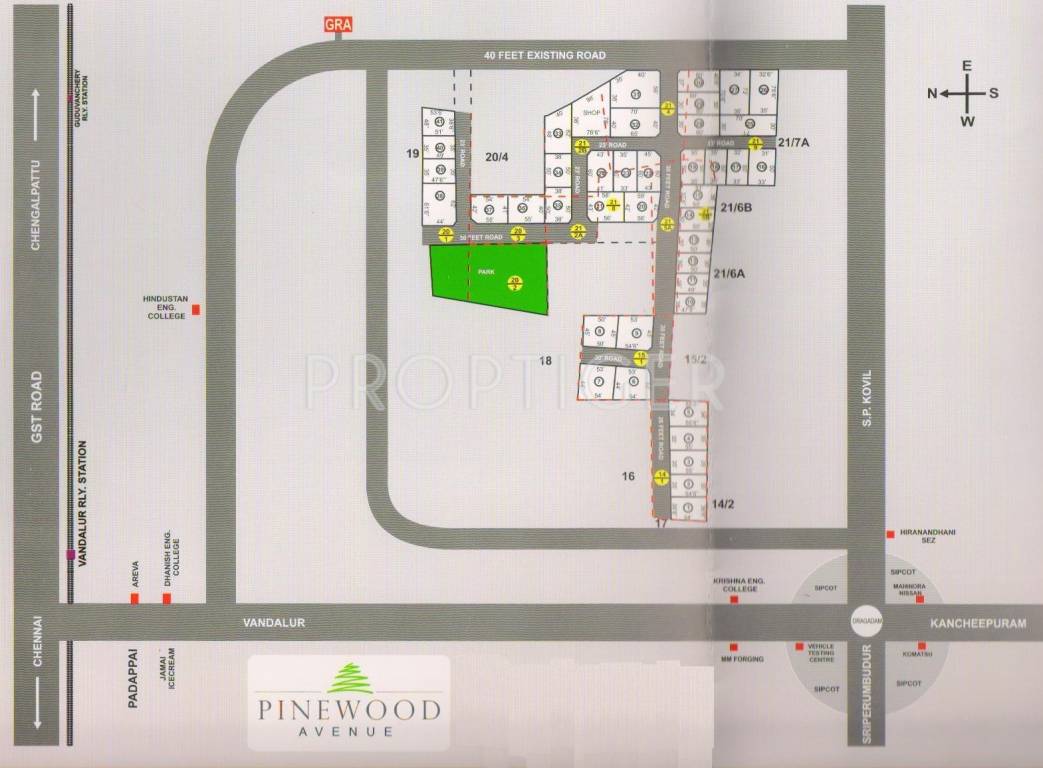 Images for Layout Plan of ABI Pine Wood Avenue
