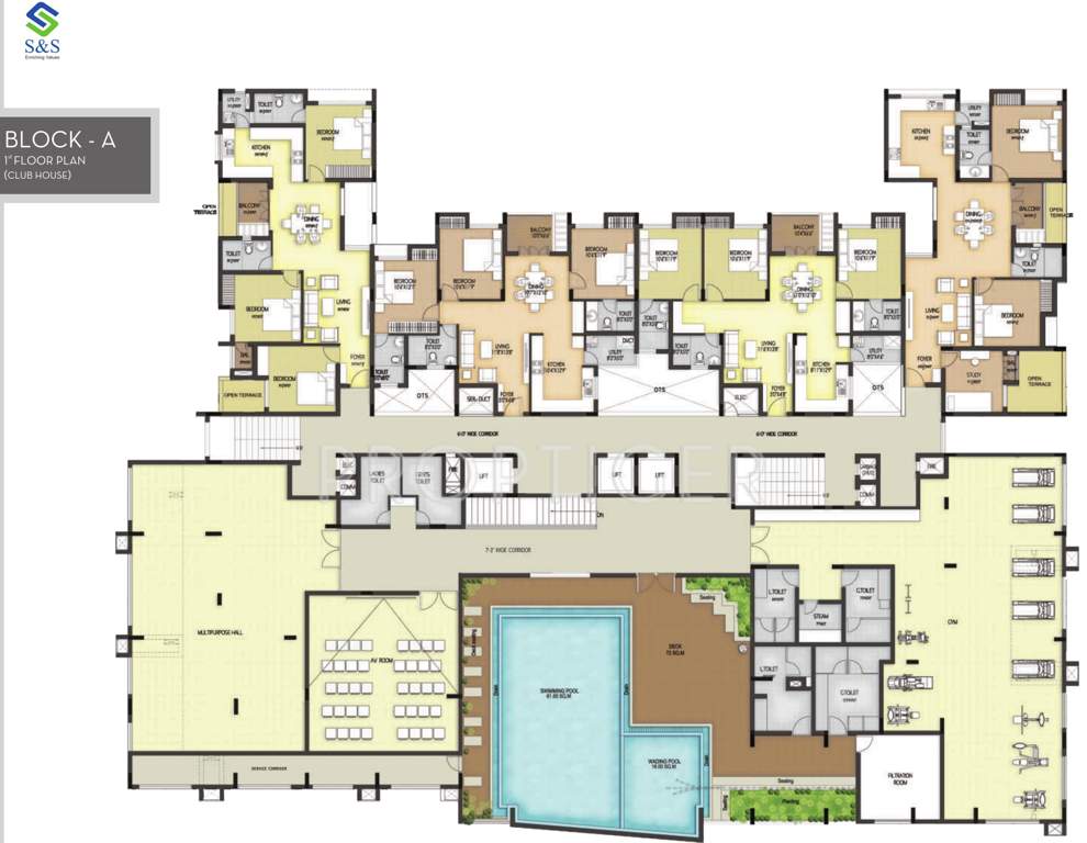 Images for Cluster Plan of S and S Sarvam Apartments
