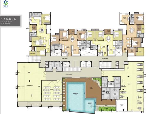 Images for Cluster Plan of S and S Sarvam Apartments Images for Cluster Plan of S and S Sarvam Apartments