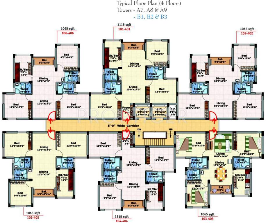 Images for Cluster Plan of Prince Village