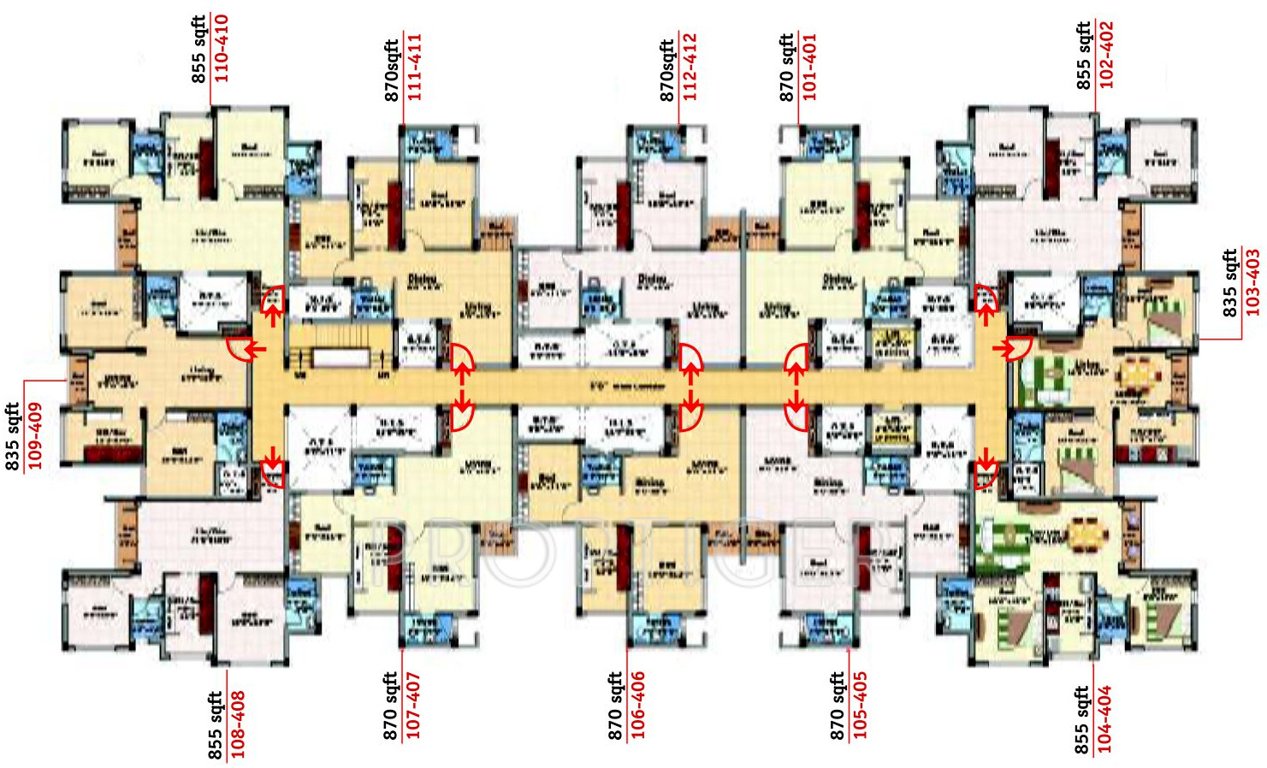 Images for Cluster Plan of Prince Village