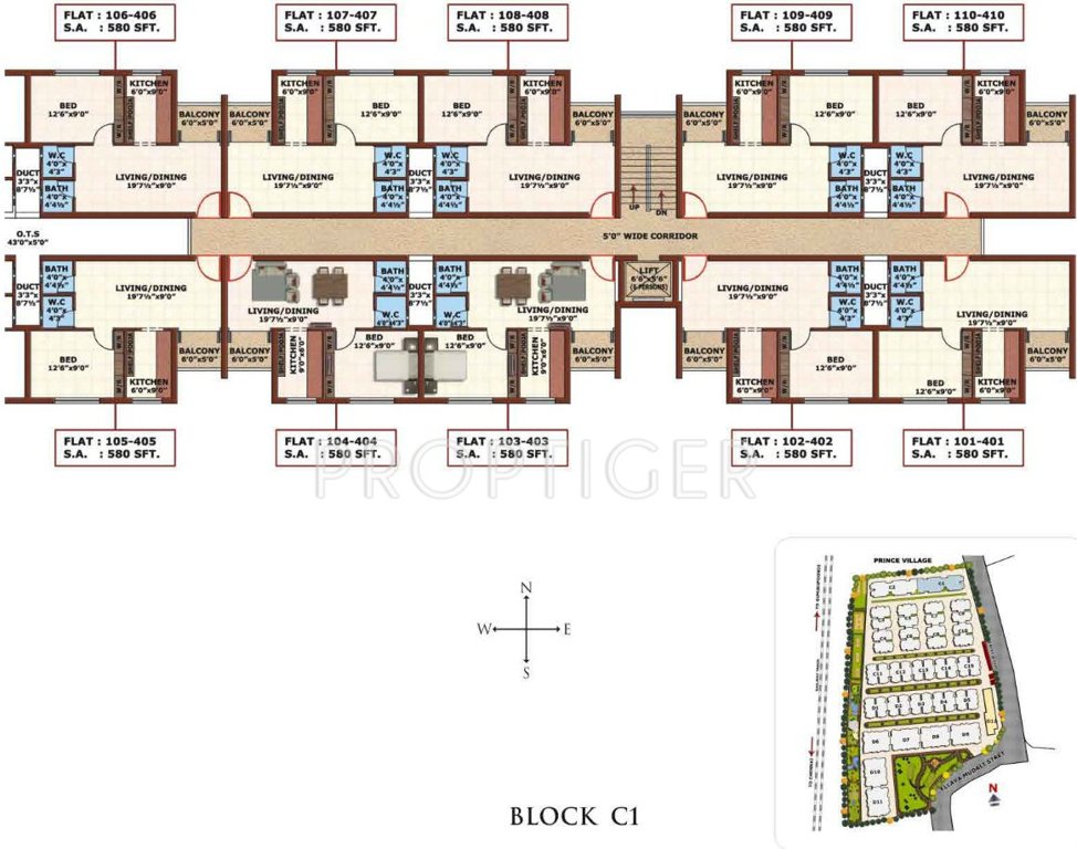 Images for Cluster Plan of Prince Village