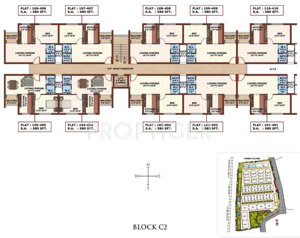 Images for Cluster Plan of Prince Village