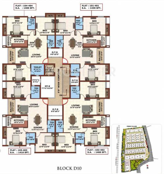 Images for Cluster Plan of Prince Village