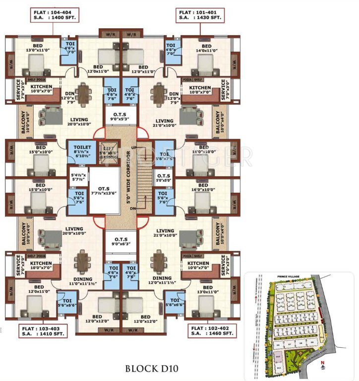 Images for Cluster Plan of Prince Village