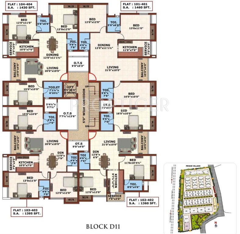 Images for Cluster Plan of Prince Village