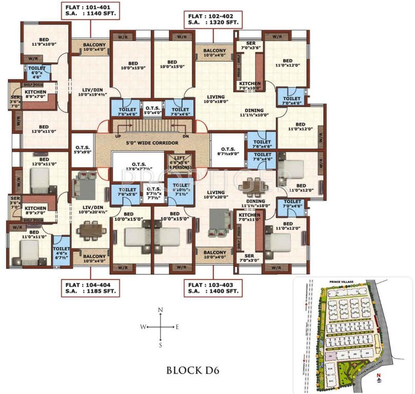 Images for Cluster Plan of Prince Village