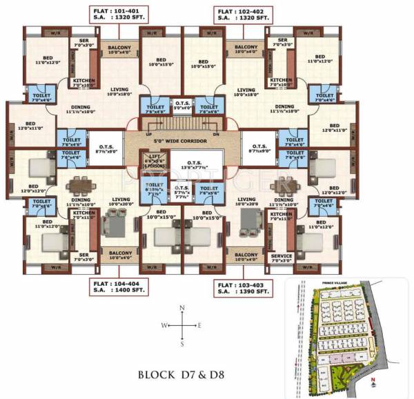 Images for Cluster Plan of Prince Village