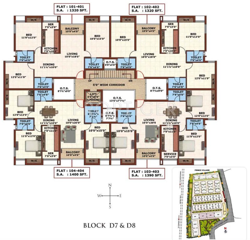 Images for Cluster Plan of Prince Village