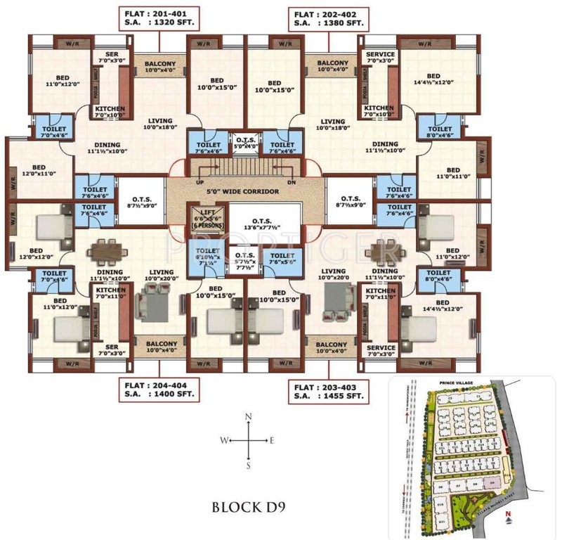 Images for Cluster Plan of Prince Village