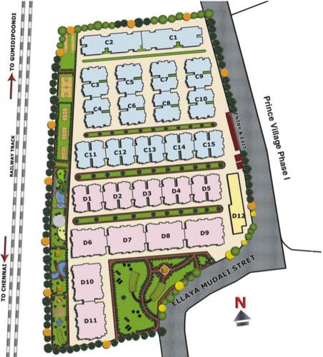 village Images for Layout Plan of Prince Village