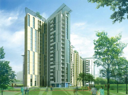 Images for Elevation of Unitech Heights heights Images for Elevation of Unitech Heights
