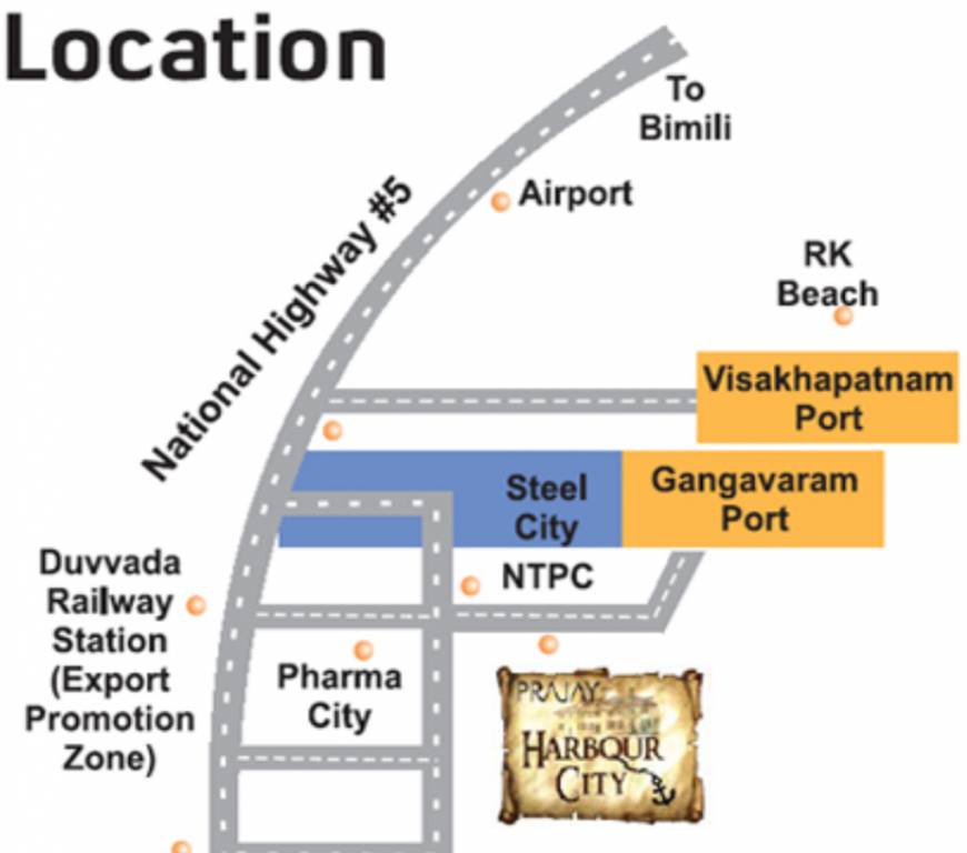 Images for Location Plan of Prajay Harbour City
