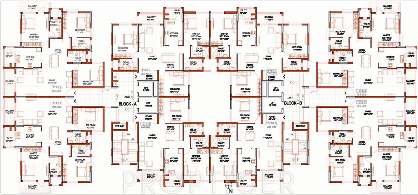  splendor Images for Cluster Plan of Sapthagiri Splendor